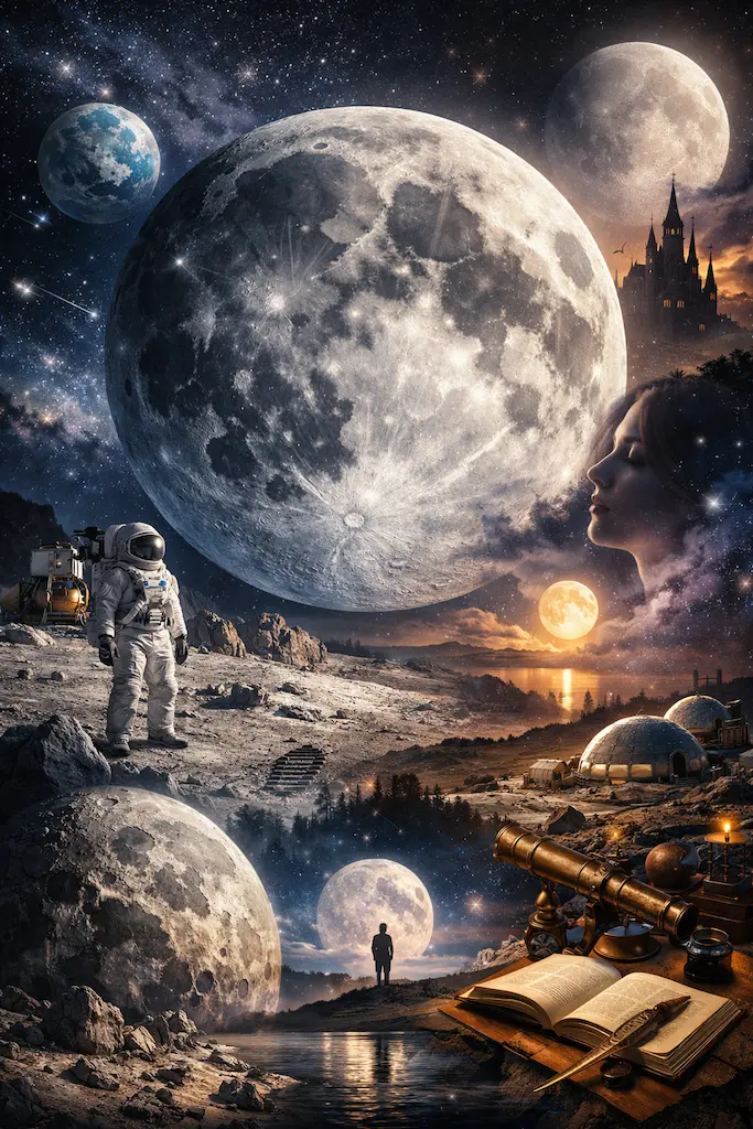 Mesec u astrologiji – simbolika, značenje i uticaj na emocije